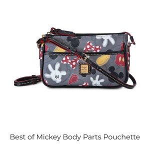 Disney Dooney & Bourke Mickey Mouse Crossbody Bag